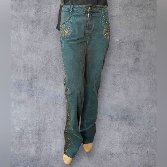 Embellished BrazilRoxx Jeans (Size 6) - Picture 1 of 9